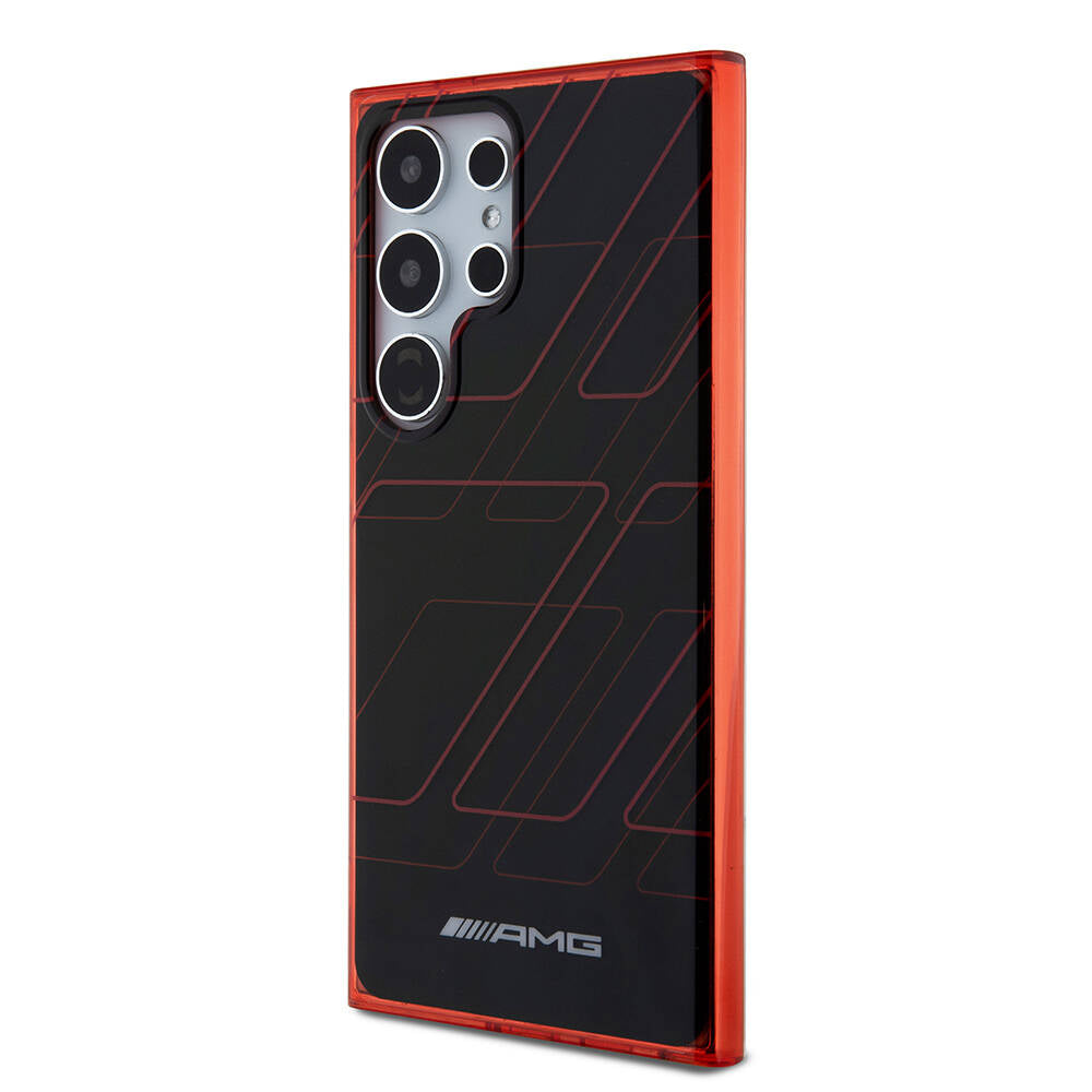 AMG Galaxy S24 Ultra Orjinal Lisanslı Çift Katmanlı Dörtgen Desenli Kılıf AMG Galaxy S24 Ultra Orjinal Lisanslı Çift Katmanlı Dörtgen Desenli Kılıf